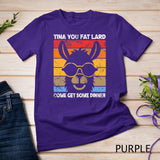 Funny Llama Saying Tina You Fat Lard Alpaca T-Shirt