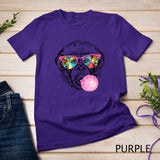 Funny Monkey in a rainbow glasses T-Shirt
