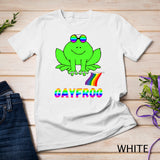 Gay Frog LGBT Pride Rainbow Toad Gender Queer Homosexual T-Shirt