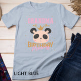 Grandma Of The Birthday Princess Girl Panda Bear Party T-Shirt