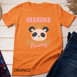 Grandma Of The Birthday Princess Girl Panda Bear Party T-Shirt