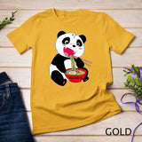 Great Kawaii Japanese Panda Ramen Noodle Anime Gift T-Shirt