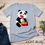 Great Kawaii Japanese Panda Ramen Noodle Anime Gift T-Shirt