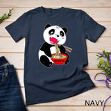 Great Kawaii Japanese Panda Ramen Noodle Anime Gift T-Shirt