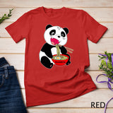 Great Kawaii Japanese Panda Ramen Noodle Anime Gift T-Shirt