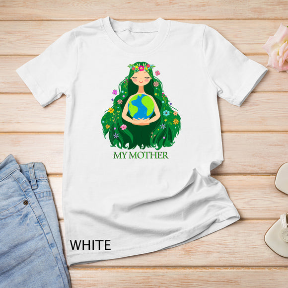 Green Mother Earth Day Gaia Save Our Planet Women Girl Kids T-Shirt