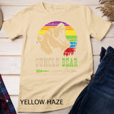 Guncle Bear Gay Uncle LGBT Pride Retro Vintage Gift T-Shirt