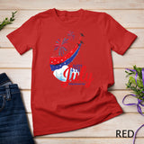 Happy 4th Of July American Flag Fireworks Patriotic Outfits T-Shirt