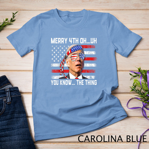 Happy 4th of You Know... The Thing Funny 4th Of July Amaica T-Shirt