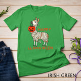 Happy Llamaween Funny Halloween Llama Girls Boys Kids Gift T-Shirt