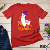 Happy Llamaween LLama Halloween Costume Kids Boys Girls Gift T-Shirt