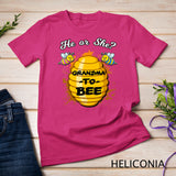 He Or She Grandma To Bee Gender Baby Reveal Announcement T-Shirt