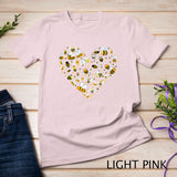 Heart with Cute Bees T-Shirt