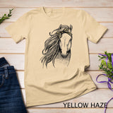 Horse Leopard Face Horseback Riding Horse Lover Girls Women T-Shirt