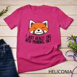 I Just Really Like Red Pandas, Cute Red Panda Pullover Hoodie T-Shirt