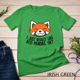 I Just Really Like Red Pandas, Cute Red Panda Pullover Hoodie T-Shirt