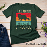 I Like Ferrets - Ferret Lover Pet Owner Zoo Animal T-Shirt