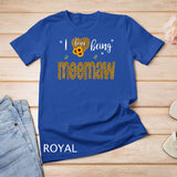 I Love Being Meemaw Leopard Sunflower Funny Mother Day Gift T-Shirt