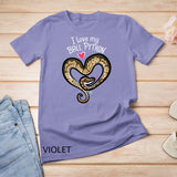 I Love My Ball Python Snake T-Shirt