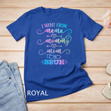 I Went From Mama to Mommy to Mom to Bruh Funny Mother Day T-Shirt