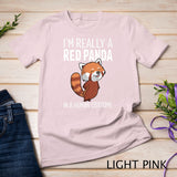 I'm Really A Red Panda In A Human Costume Halloween Funny T-Shirt