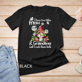 I have two titles MOM and grandma Dandelion Gnome mother day T-Shirt