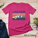 I like beer and horse racing and maybe 3 people Pullover Hoodie T-Shirt