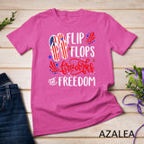 July 4th Flip Flops Fireworks & Freedom 4th of July Party T-Shirt