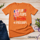 July 4th Flip Flops Fireworks & Freedom 4th of July Party T-Shirt