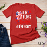 July 4th Flip Flops Fireworks & Freedom 4th of July Party T-Shirt