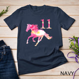 Kids 11th Birthday Horse Gift T-Shirt for 11 Year Old Girls T-Shirt