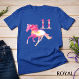 Kids 11th Birthday Horse Gift T-Shirt for 11 Year Old Girls T-Shirt