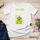 Kids 4th Birthday Boys Frog T-Shirt Funny Party 4 Year Old Shirt