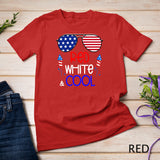 Kids Boys Kids 4th Of July Red White And Cool Sunglasses Girls T-Shirt