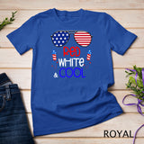 Kids Boys Kids 4th Of July Red White And Cool Sunglasses Girls T-Shirt