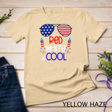 Kids Boys Kids 4th Of July Red White And Cool Sunglasses Girls T-Shirt