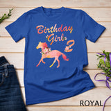 Kids Horse Lover 2nd Birthday For Girls Love Horses 2 Years Old T-Shirt