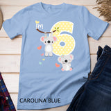 Koala Bear 6th Birthday Girl 6 Year Old Birthday Cute Koalas T-Shirt