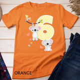 Koala Bear 6th Birthday Girl 6 Year Old Birthday Cute Koalas T-Shirt