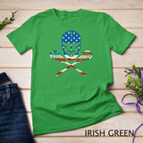 Lacrosse American Flag Lax Helmet Sticks 4th Of July Gifts T-Shirt