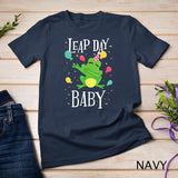 Leap Day Baby Birthday Gift February 29th Leap Year Frog T-Shirt