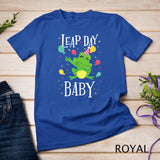 Leap Day Baby Birthday Gift February 29th Leap Year Frog T-Shirt