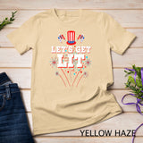 Let's Get Lit Fireworks USA Independence Day 4th Of July T-Shirt