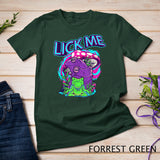 Lick Me Trippy Frog Psychedelic EDM Rave Psytrance Acid T-Shirt