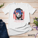 Lincoln 4th of July Boys Kids Men Merica American Flag Gifts T-Shirt