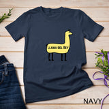 Llama Del Rey Lana funny music animal T Shirt