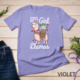 Llama Just a Girl Who Loves Llamas T-Shirt