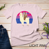 Llama Sloth Bisexual Flag Glasses Sunset Retro Bi Pride LGBT
