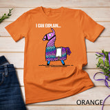 Loot Llama I Can Explain Gaming T-Shirt