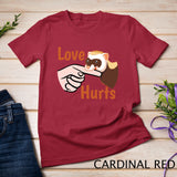 Love Hurts Cute Ferret Biting Finger Pullover Hoodie T-Shirt